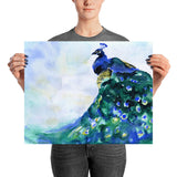 Peacock 1 Watercolor