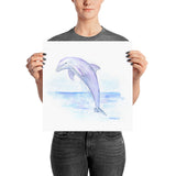 Dolphin Watercolor