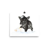 Calf Watercolor Baby Cow