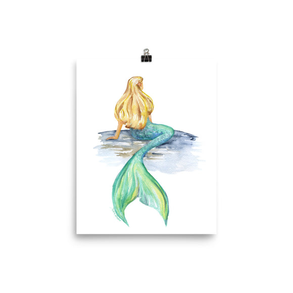 Mermaid Watercolor
