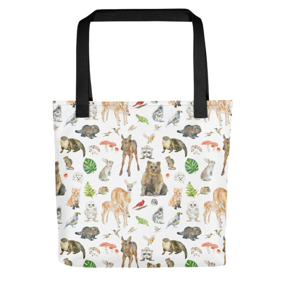 Woodland Animals Tote bag