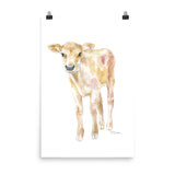 Jersey Calf Watercolor - Baby Cow