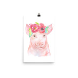 Pig Floral 2