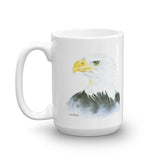 Eagle Watercolor Coffee Mug