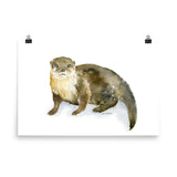 River Otter Watercolor