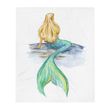 Mermaid Throw Blanket