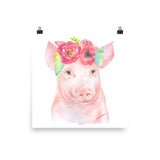 Pig Floral 2
