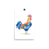 Rooster Watercolor