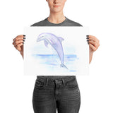 Dolphin Watercolor