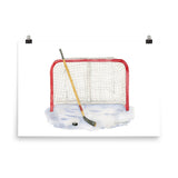 Hockey Watercolor Print