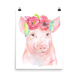 Pig Floral 2