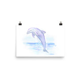 Dolphin Watercolor