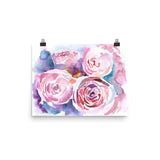 Peonies Watercolor Print