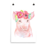 Pig Floral 2