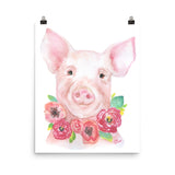 Pig Floral 3
