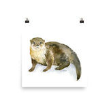 River Otter Watercolor