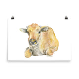 Buffalo Calf Watercolor