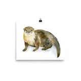 River Otter Watercolor