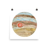 Jupiter Planet Watercolor art print