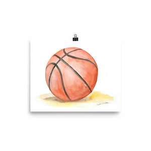 Basketball Watercolor