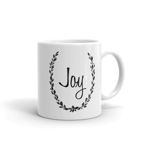 Joy Mug Black and White