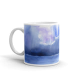 Abstract Ocean Watercolor Mug