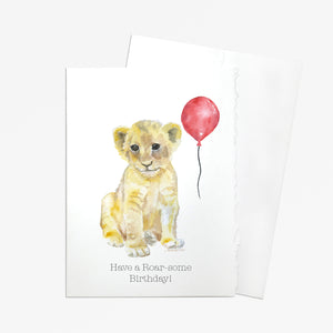 Have a Roar-some Birthday Greeting Card