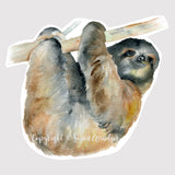Sloth Sticker